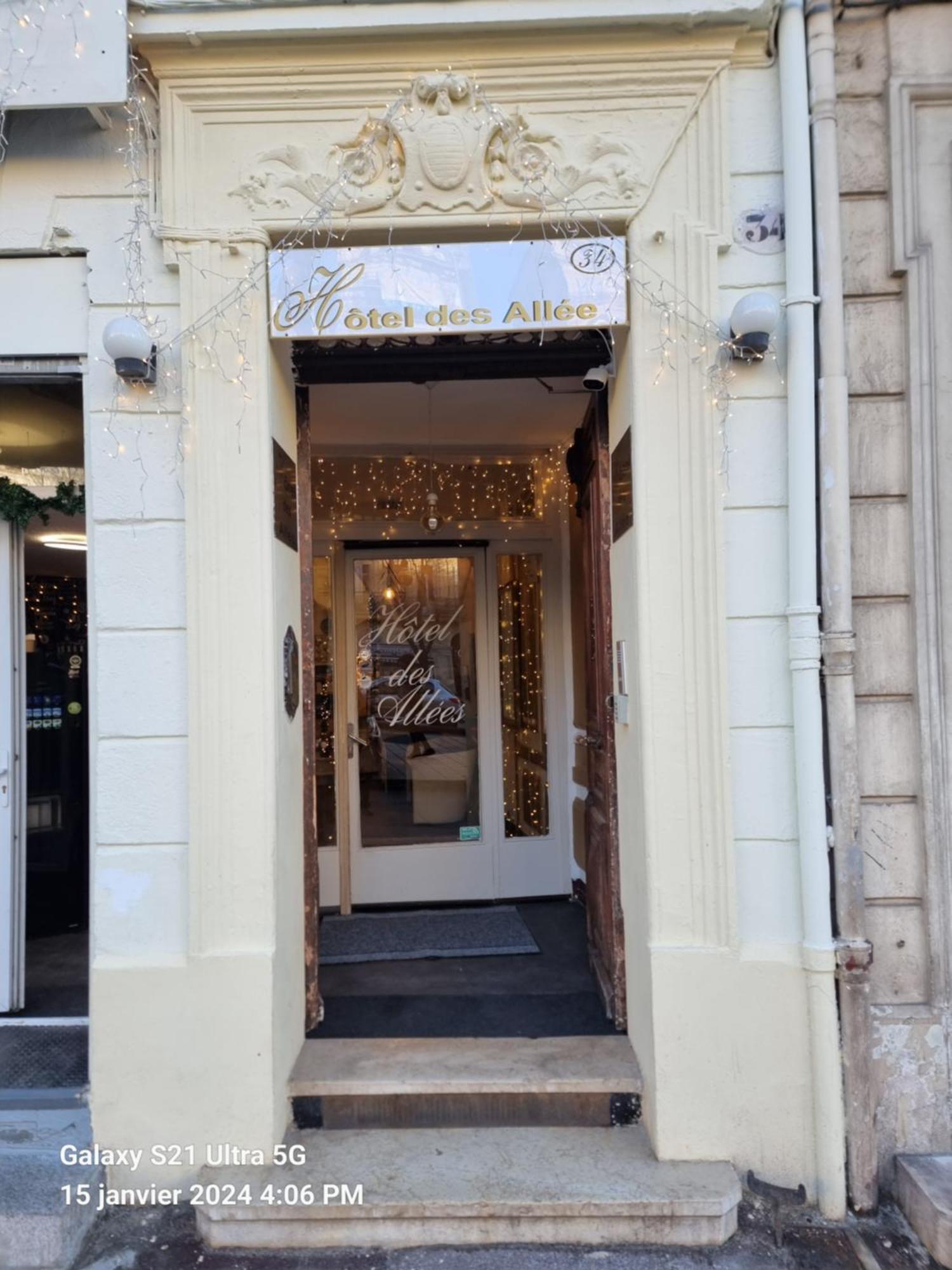 Hotel Des Allees Marseille Eksteriør bilde